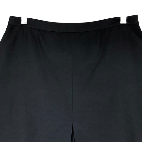 Stella McCartney Womens Size 44 US 10 Skort Side Zip Black Authenticated - Picture 2 of 16